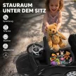 3 az 1-ben kisautó tolókarral, Mercedes-Benz kisautó kormánnyal, kürttel, zenével, tetővel, üléstárolóval, fekete