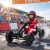  Elektro Go-Kart für Kinder 12V Gokart mit 2 Motoren, 4-fach verstellbarem Sitz Sanftanlauf EVA-Räder LED-Scheinwerfer