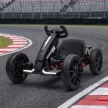  Elektro Go-Kart für Kinder 12V Gokart mit 2 Motoren, 4-fach verstellbarem Sitz Sanftanlauf EVA-Räder LED-Scheinwerfer