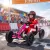  Elektro Go-Kart für Kinder 12V Gokart mit 2 Motoren, 4-fach verstellbarem Sitz Sanftanlauf EVA-Räder LED-Scheinwerfer