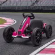  Elektro Go-Kart für Kinder 12V Gokart mit 2 Motoren, 4-fach verstellbarem Sitz Sanftanlauf EVA-Räder LED-Scheinwerfer