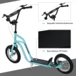 Gyerek roller állítható kormányokkal, roller, városi roller, gyerek roller, roller pneumatikus gumikkal, 12 hüvelyk, 5 éves kortól, kék, 120 x 58 x 75-80 cm