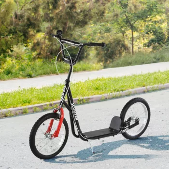   Gyerek roller fékkel, állítható magasságú, könnyű, fekete