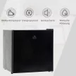 Mini fagyasztó 35 L, elektromos, szabadon álló, 45 W, mini fagyasztó/mini hűtőszekrény, 41dB, -14 és -24℃ között, 5 fokozatú hőmérséklet-szabályozás, 47 x 44,2 x 48,8 cm, fekete