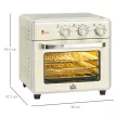 5 az 1-ben mini sütő, 20 literes űrtartalom, 1400 W, 1 sütőrács, 1 sütőlap, 60 perces időzítő