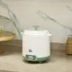 Joghurtkészítő, 1,5 literes joghurtkészítő szűrővel, fedővel, 20 W-os görög joghurthoz való joghurtkészítő, 3-5 fő részére, 19,5x17,5x21,4 cm, fehér