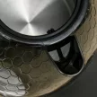 2 az 1-ben konyhai szett, kenyérpirító és vízforraló, több opció, 1,7 l, egyszerre 4 szelet pirítására alkalmas, műanyag, fekete