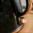 Vízforraló és kenyérpirító szett, 1,7 L, különböző üzemmódok, LED kijelzők, fekete
