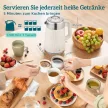 2200 W-os, 1,7 literes vízforraló gyorsforraló funkcióval, vízkőoldó szűrővel és 4 szeletes kenyérpirítóval, 7 pirítási fokozattal és krémszínű sütővel