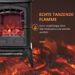 Elektromos álló kandalló, 2 hőfokozat, valósághű lánghatás, sokoldalú