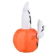 Felfújható Tök Szellem Halloween Dekorációs Figura LED Világítással, Poliészter, 120x120x180cm
