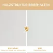 Fali polc, lebegő polc, 5 polc, tömörfa, fehér