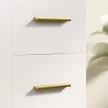 Fürdőszobai mosdószekrény, 3 szintes kivitel, MDF, farostlemez, fehér