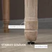 Konyhai székek 2 darabos szettben, puhán kárpitozott, vintage dizájn, rattan hatás, szürke