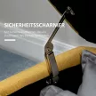 Pad, tárolós pad, kárpitozott pad, vászonhatású, 150 kg-ig, 101x38,5x44,5 cm, sárga
