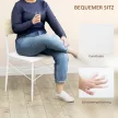 4 részes étkezőasztal szett székekkel és paddal 4 személyes, kárpitozott ülések, acél váz, fa, tölgyfa