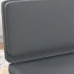 3 az 1-ben összecsukható relaxfotel, vendégmatrac, osztható, 138 cm széles, sötétszürke