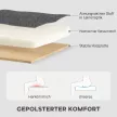 Sarokkanapé alvási funkcióval és tárolórekesszel, L alakú kanapéágy átalakítható heverővel, lakásba és nappaliba