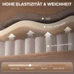 Dönthető fotel, 360°-ban forgatható, felhőszerű bársonyhuzattal, széles ülőfelülettel, nappaliba, khaki