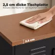 Acél tálalószekrény, 80x40x80 cm, ipari tárolószekrény 2 ajtóval és állítható polccal nappaliba, irodába, fekete