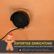 Önfelfújó mézeskalácsfigura, fúvóval, karácsonyi dekorációval 2,4 m LED-es lámpákkal