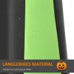 Halloween szellem LED fényekkel, önfelfújó, fúvóval együtt, 100 cm x 96 cm x 270 cm, zöld + sárga + fekete