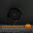 Halloween szellem LED fényekkel, önfelfújó, fúvóval együtt, 100 cm x 96 cm x 270 cm, zöld + sárga + fekete