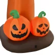 Önfelfújó halloweeni dekoráció LED-es fényekkel, fúvóval és rögzítőelemekkel együtt, 156cm x 107cm x 274cm