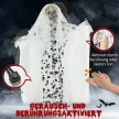 Halloween dekoráció szellem menyasszony, sikolyok és ragyogó szemek, mozgásérzékelős, 170 cm magas, beltéri