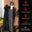 Halloween dekoráció, szellem vőlegény, speciális effektekkel és hangfunkcióval, 115 cm x 65 cm x 189 cm