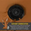 Halloween dekoráció, 2,40 m magas szellemfa, önfelfújó, LED világítás, kültéri használatra