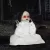 Halloween dekorációs horror baba, LED szemek, üvöltés, felugrás, hang- és mozgásérzékelő, 60 cm