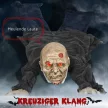 Halloween dekorációs zombi, LED szemek, üvöltés és mászás, hang- és mozgásérzékelő, elemes, 159 cm