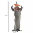 Halloween dekorációs bohóc, rugalmas karok, érintésre/hangra aktiválódik, világító szemek