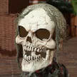 Halloween dekoráció: Groundbreaker csontváz, hajlítható karok, világító szemek, hátborzongató üvöltés