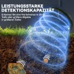 Fémdetektor felnőtteknek, 5 üzemmód, hordozható helymeghatározó riasztóval, tekerccsel, LCD kijelzővel, IP68 vízálló, sötétszürke