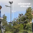 Fémdetektor felnőtteknek, 5 üzemmód, hordozható helymeghatározó riasztóval, tekerccsel, LCD kijelzővel, IP68 vízálló, sötétszürke