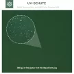 Ersatzdach für Metallpavillon 3x4m wasserabweisendPavillondach (Doppeldach) Ersatzbezug für Gartenpavillon Ersatzteile Polyester 180g/㎡ Grün