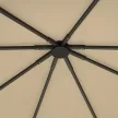 Póttető 3 x 3 m-es pavilonhoz, vízlepergető, UPF30+, Oxford szövetből készült póttakaró, 370 g/m², bézs