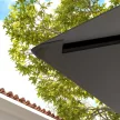 Póttető 3 x 3 m-es pavilonhoz, vízlepergető UPF30+ pavilontető, póttakaró Oxford szövetből, 370 g/m², szürke