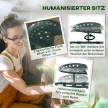 Gartenwagen mit Sitz, drehbar, höhenverstellbar, bis 150 kg, Stahl, Dunkelgrün