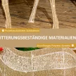  Rentier mit roter Schleife, 137 LEDs, Weihnachtsbeleuchtung, wetterfest, 66 x 25 x 135 cm, Gold