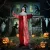 165 cm-es Halloween dekoráció Halloween bohóc LED fényekkel, hangfunkcióval és testeffektussal