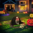 Mászó zombi dekoráció Halloweenre, hangokkal, fényekkel, elemes