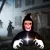 Felfújható halloweeni dekoráció, Kaszás, LED fények, ventilátor, kábel