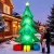  Aufblasbarer Weihnachtsbaum 300 cm mit RGB-Stern LED-Licht, Geschenkboxen, XXL  IP44 Wasserdicht für Weihnachtsfeiern