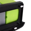 47 literes szenzoros szemetes + 2 x 12,5 literes automata hulladékgyűjtő mozgásérzékelővel, vízálló rozsdamentes acél hulladékválogató rendszer konyhába, ezüst