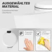 20 literes szemetes pedállal, belső vödörrel, ujjlenyomat-mentes, halk záródású, krémfehér