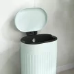 30 literes pedálos szemetes fedéllel, kivehető belső vödörrel, lágyan záródó funkcióval, 36,5 x 31,2 x 60,8 cm, zöld