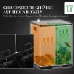 2 x 20 literes dupla hulladékgyűjtő, pedállal nyitható, könnyen tisztítható, rozsdamentes acél, műanyag, ezüst
